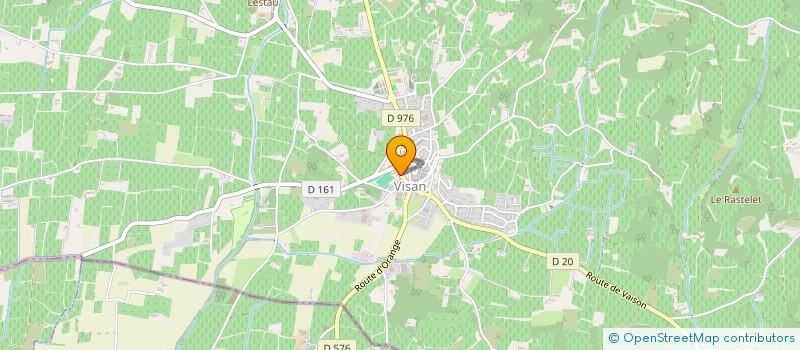 localisation de l'entreprise F&S  VISAN