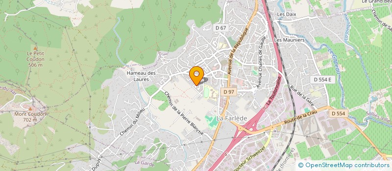 localisation de l'entreprise F S A  LA FARLEDE