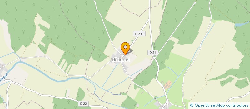 localisation de l'entreprise F.S.A. DE BOURGOGNE  LIEUCOURT