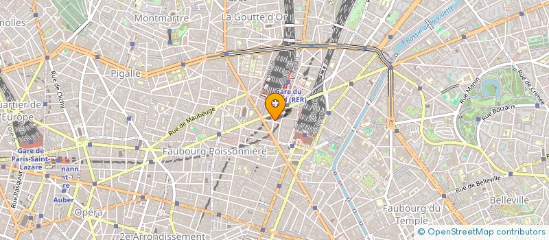 localisation de l'entreprise F.S.C.  PARIS