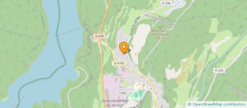 localisation de l'entreprise F S COMMUNICATION  MOIRANS-EN-MONTAGNE