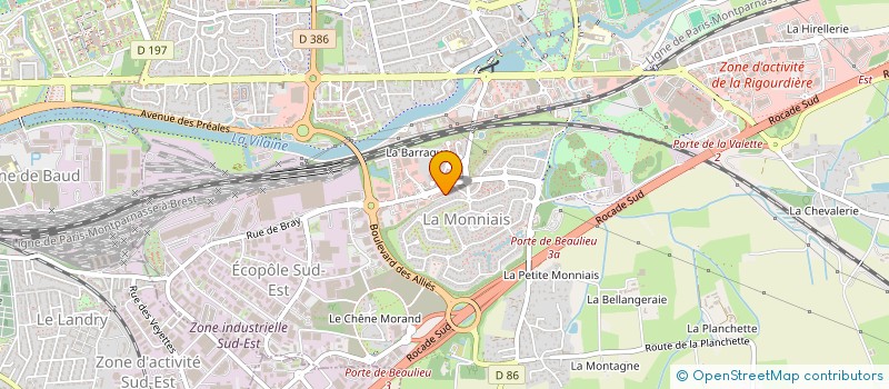 localisation de l'entreprise F & S CONSEILS à CESSON-SEVIGNE