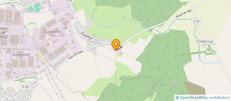 localisation de l'entreprise F.S. DISTRIBUTION  FLEVY