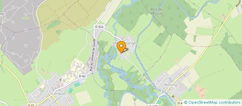 localisation de l'entreprise F.S.E.DU COLLEGE DE LORQUIN  LORQUIN