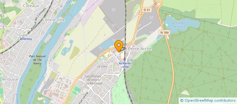 localisation de l'entreprise (F.S.E ) FOYER SOCIO-EDUCATIF DU COLLEGE 0783636D D'ACHERES  ACHERES