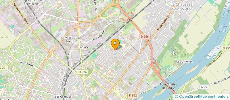 localisation de l'entreprise F.S.E LES PROVINCES  BLOIS