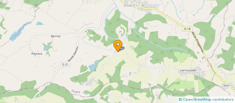 localisation de l'entreprise F&S ENERGY  DOAZIT