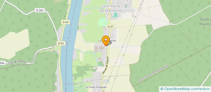 localisation de l'entreprise F&S FAMILY I  SAINT-PIERRE-DE-MANNEVILLE