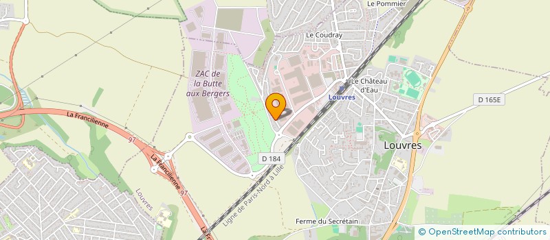 localisation de l'entreprise F.S.I CONSULTING  LOUVRES