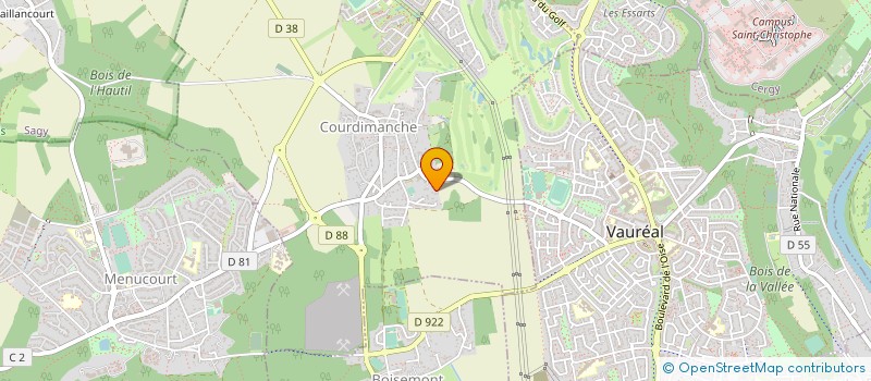 localisation de l'entreprise F&S INDUSTRIES  COURDIMANCHE