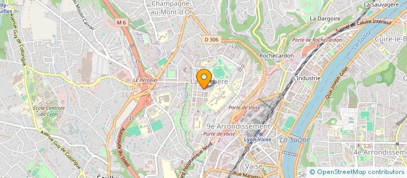 localisation de l'entreprise F.S.LA à LYON