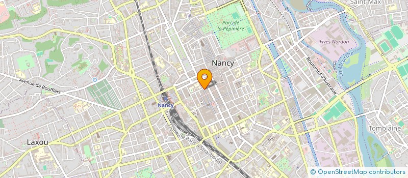 localisation de l'entreprise F S M M à NANCY