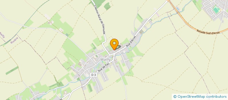 localisation de l'entreprise F.S.P.I.  WAILLY