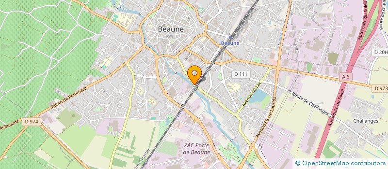 localisation de l'entreprise F.S RENOV21 à BEAUNE