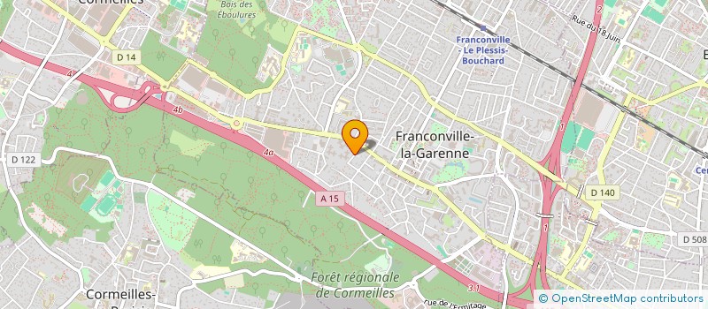 localisation de l'entreprise F S YAC  MONTIGNY-LES-CORMEILLES