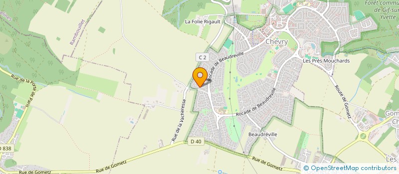 localisation de l'entreprise F&SCIO  GIF-SUR-YVETTE