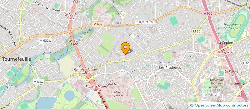 localisation de l'entreprise F. SERVICES BATIMENT  TOULOUSE