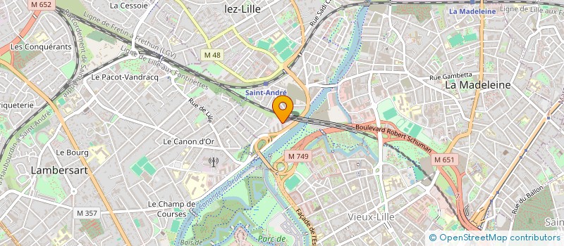 localisation de l'entreprise F SOCIETY à SAINT-ANDRE-LEZ-LILLE