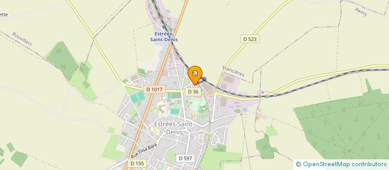 localisation de l'entreprise F.T.A  ESTREES-SAINT-DENIS