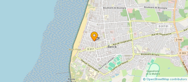 localisation de l'entreprise F.T.A. à BERCK