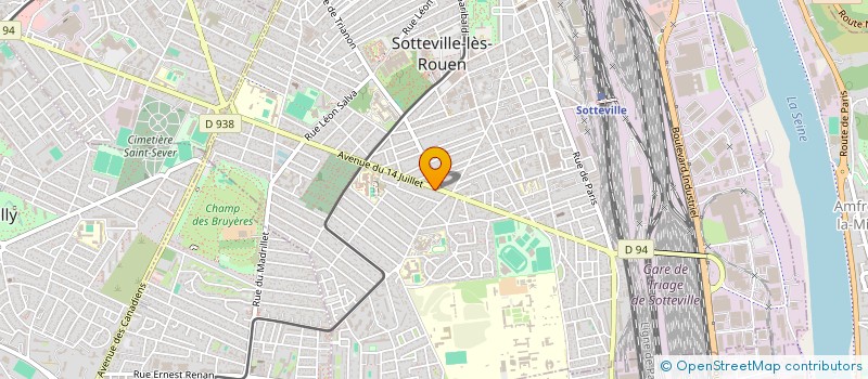 localisation de l'entreprise F.T. AUTOMOBILES  SAINT-ETIENNE-DU-ROUVRAY