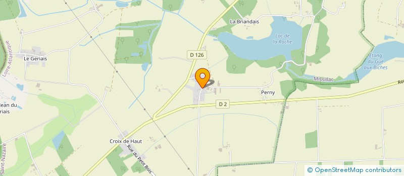 localisation de l'entreprise F&T CHAUFFAGE  MISSILLAC