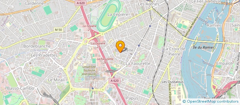 localisation de l'entreprise F.T.H 31 à TOULOUSE