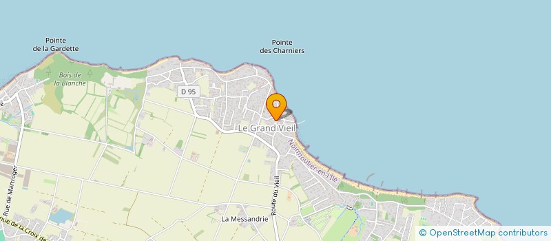 localisation de l'entreprise F.T.L.B.  NOIRMOUTIER-EN-L'ILE