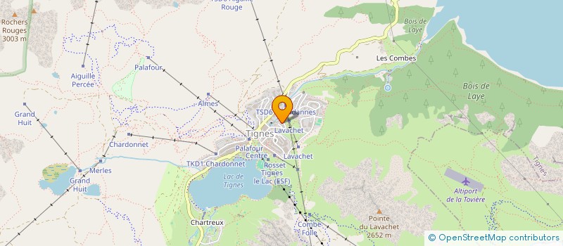 localisation de l'entreprise F TRADE MASTER  TIGNES