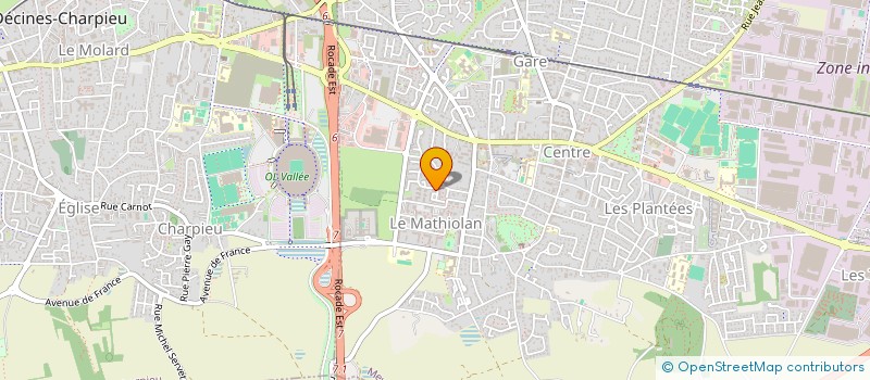 localisation de l'entreprise F.TZI TRANSPORTS  MEYZIEU