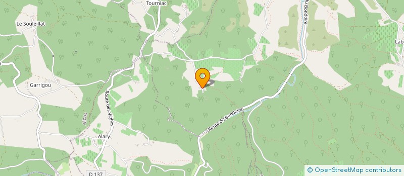 localisation de l'entreprise F.V.T.M  LUZECH