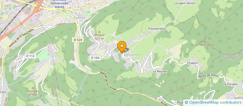 localisation de l'entreprise F. VIVO PLAFOND ISOLATION  VENON