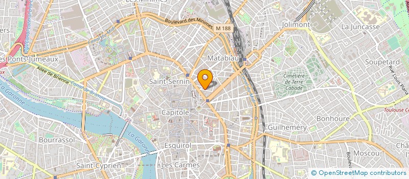 localisation de l'entreprise F.W à TOULOUSE
