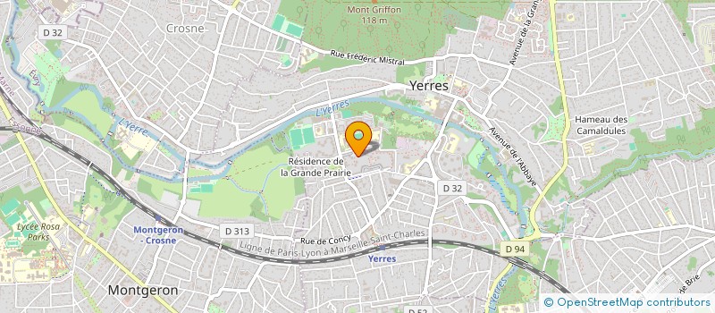 localisation de l'entreprise F. W. CONSULTING à YERRES