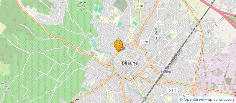localisation de l'entreprise F.W.D. à BEAUNE