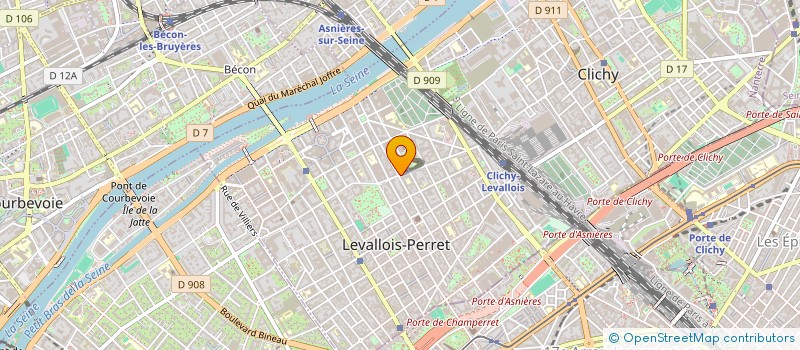 localisation de l'entreprise F-WESC à LEVALLOIS-PERRET