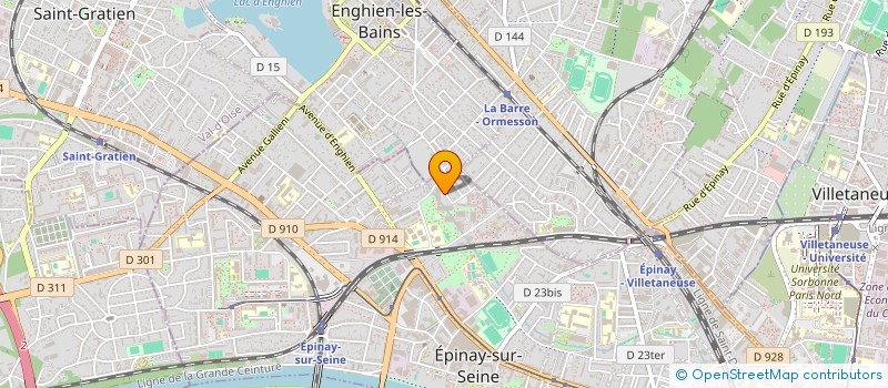 localisation de l'entreprise F&X à EPINAY-SUR-SEINE
