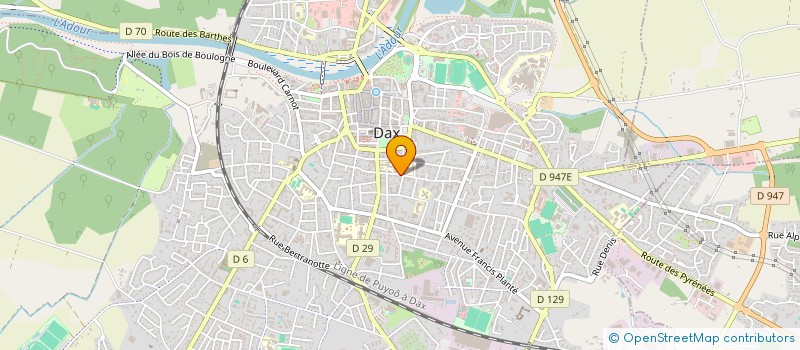 localisation de l'entreprise F X D à DAX
