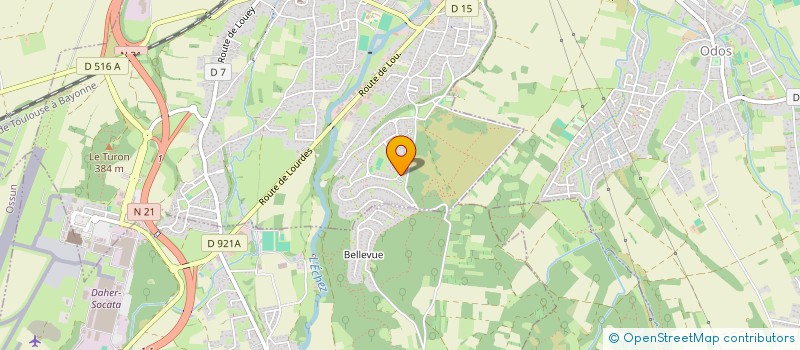 localisation de l'entreprise F.X.M.  JUILLAN