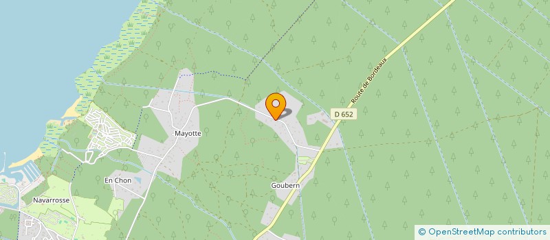 localisation de l'entreprise F Y C  BISCARROSSE