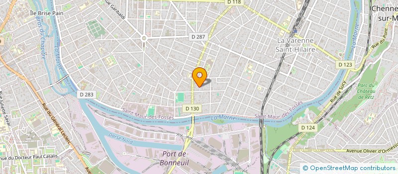 localisation de l'entreprise F.Y.L.A. à SAINT-MAUR-DES-FOSSES