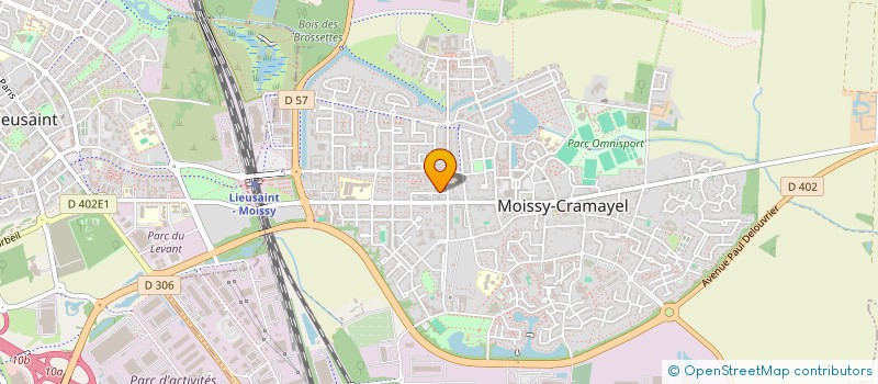 localisation de l'entreprise F YES NETTOYAGE SARL à MOISSY-CRAMAYEL