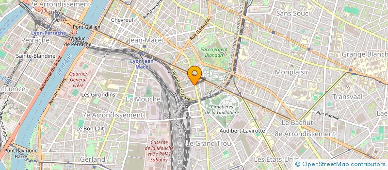localisation de l'entreprise F1 EQUIP AUTO à LYON