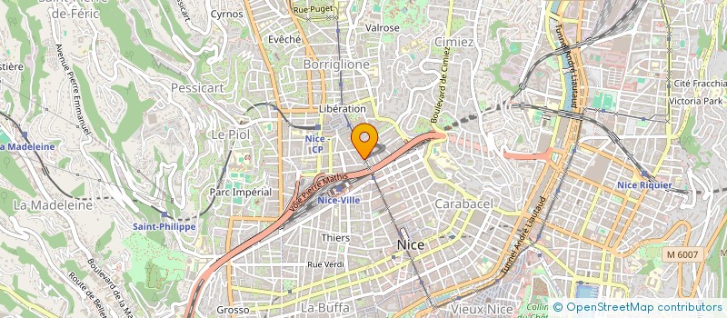 localisation de l'entreprise F1 GSM à NICE