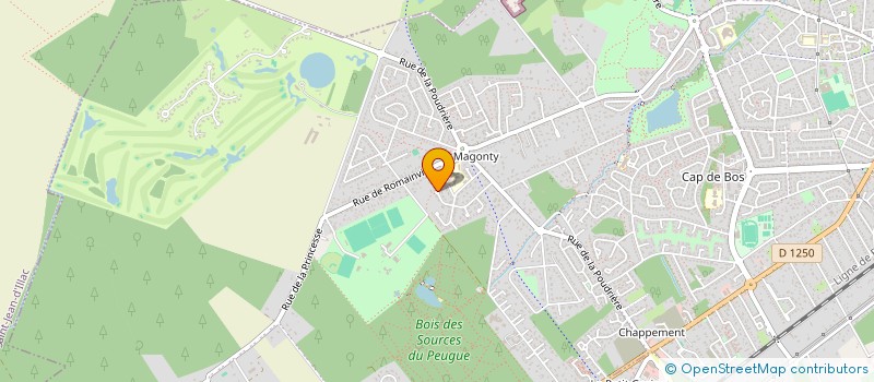 localisation de l'entreprise F14DEVELOPMENT à PESSAC