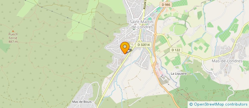 localisation de l'entreprise F2 DRONE  SAINT-MARTIN-DE-LONDRES