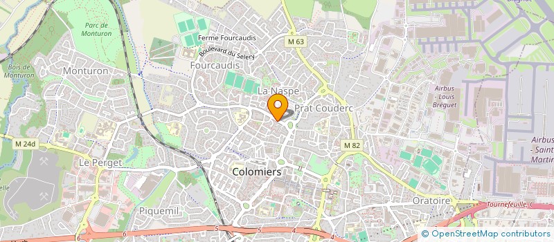 localisation de l'entreprise F2 SIGNS à COLOMIERS