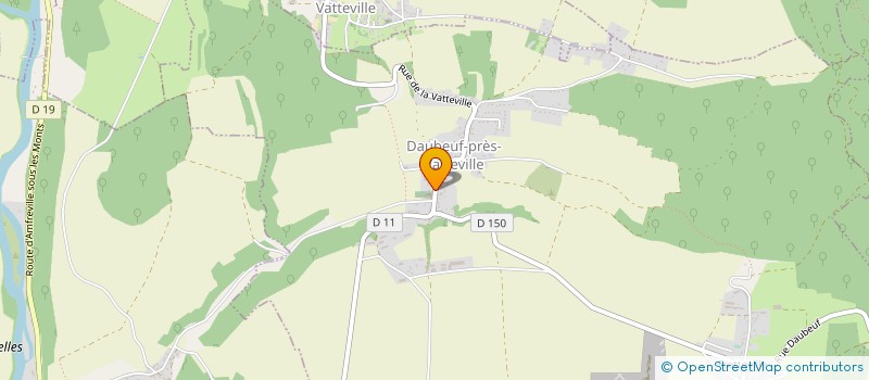 localisation de l'entreprise F20  DAUBEUF-PRES-VATTEVILLE