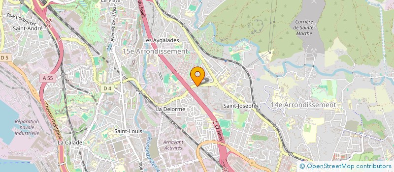 localisation de l'entreprise F27 PROTRANS à MARSEILLE