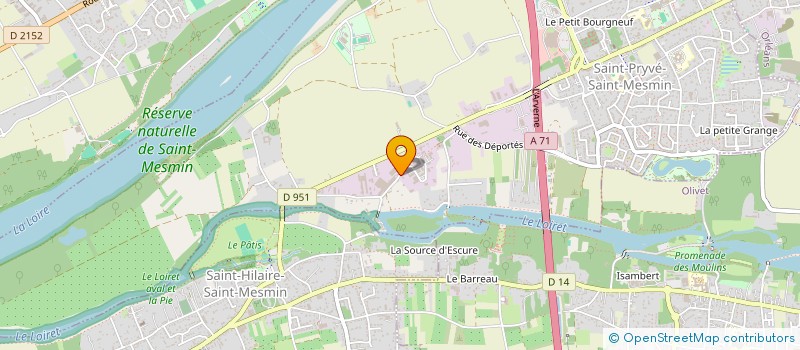 localisation de l'entreprise F2AG  SAINT-PRYVE-SAINT-MESMIN